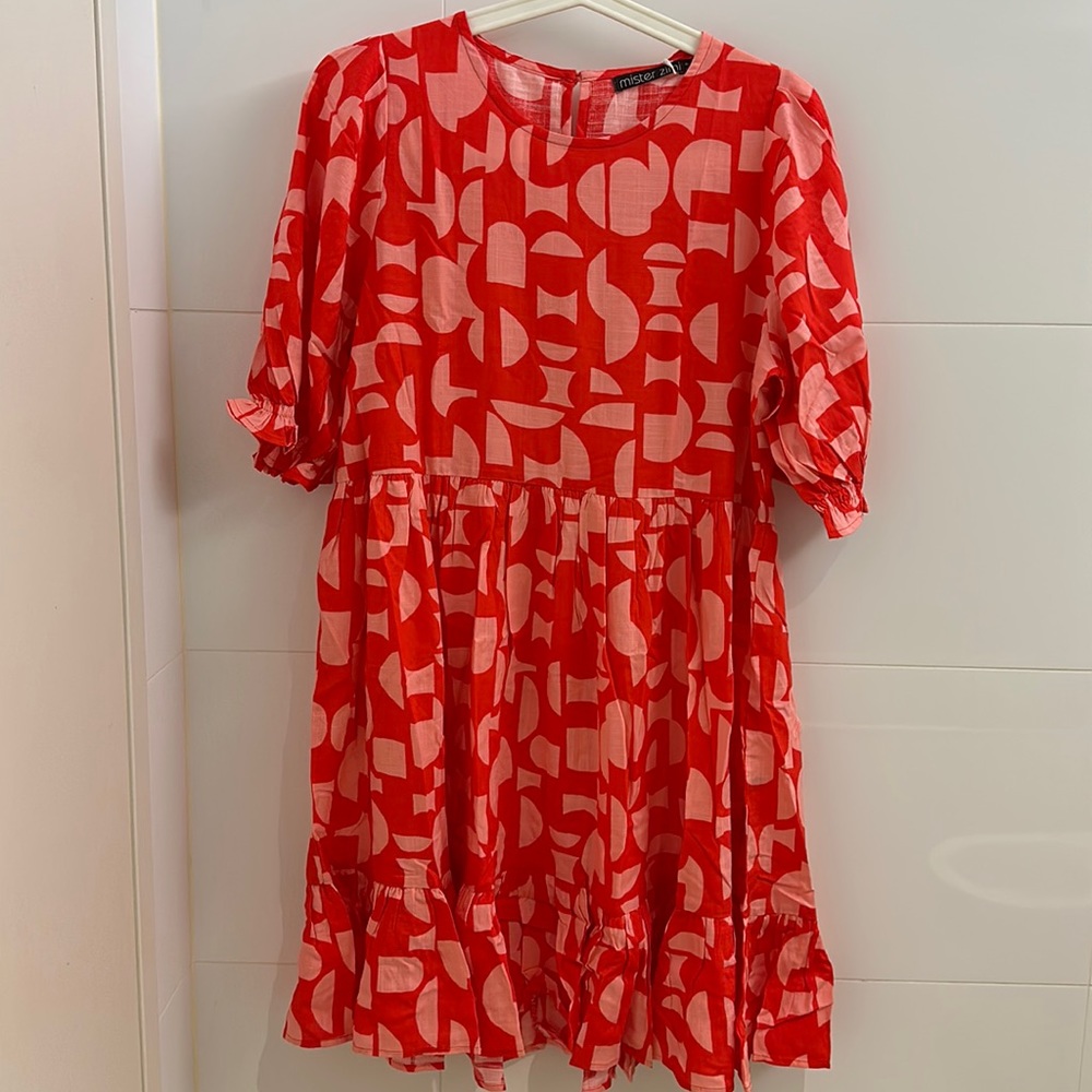 Mister Zimi Printed Dress in Size 12 - Picture 4 of 17